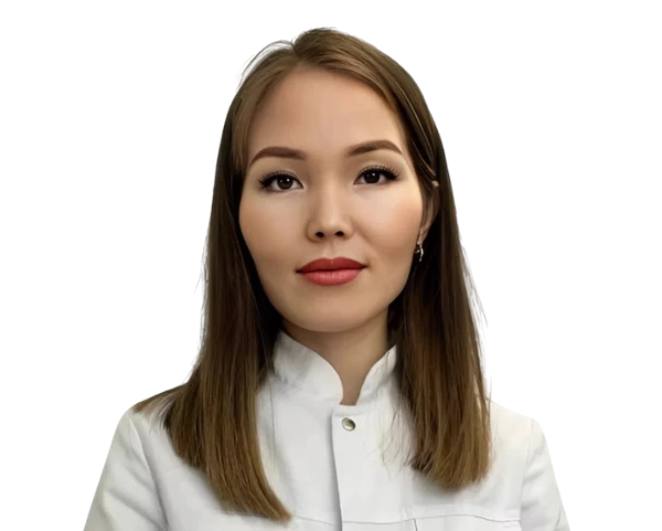 Врач кардиолог Шакенова Айпери Жаныбековна